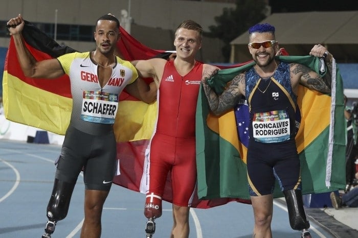 Vinícius Rodrigues medalhista de bronze no Mundial Paralímpico de Dubai em 2019