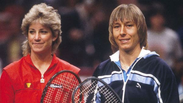 Martina Nvratilova e Chris Evert maior rivalidade do tênis