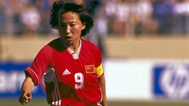 Sun Wen melhores jogadoras de futebol feminino de todos os tempos