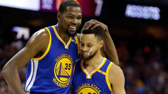 Kevin Durant e Stephen Curry