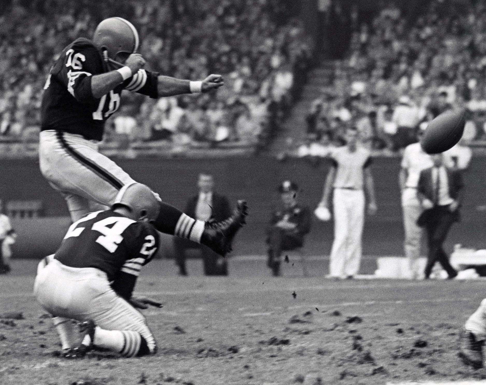 Lou Groza um dos melhores kickers da NFL em todos os tempos