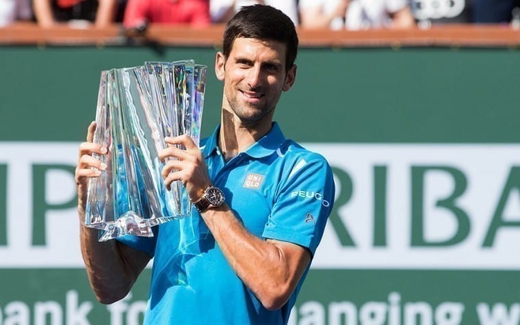 Novak Djokovic campeão Masters 1000 de Indian Wells