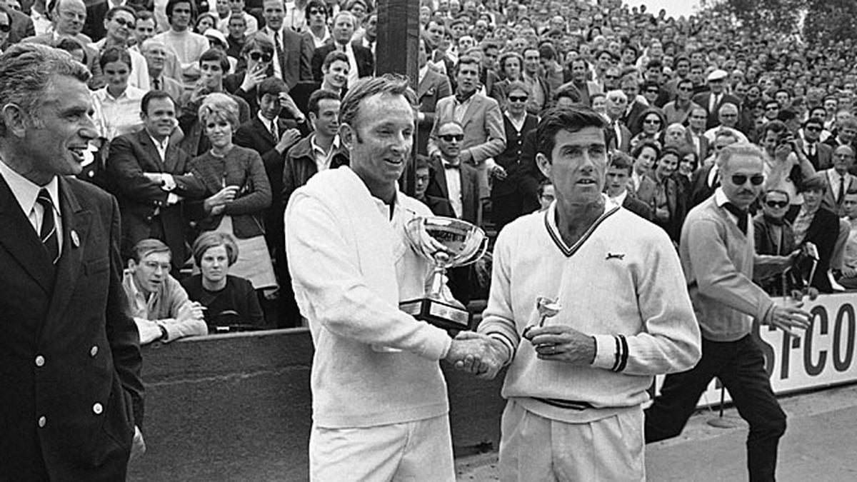 Rod Laver e Ken Rosewall maiores rivalidades do tênis