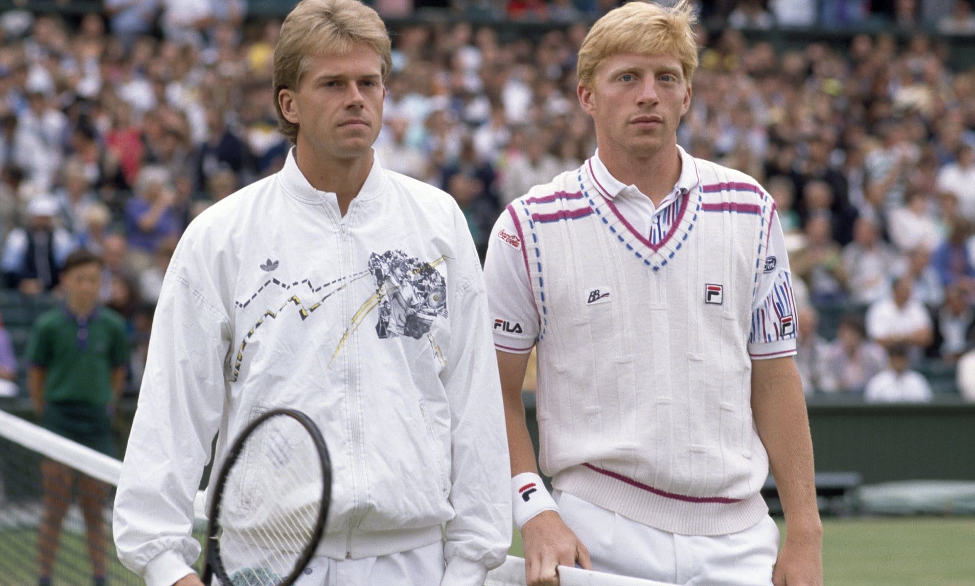 Stefan Edbger e Boris Becker