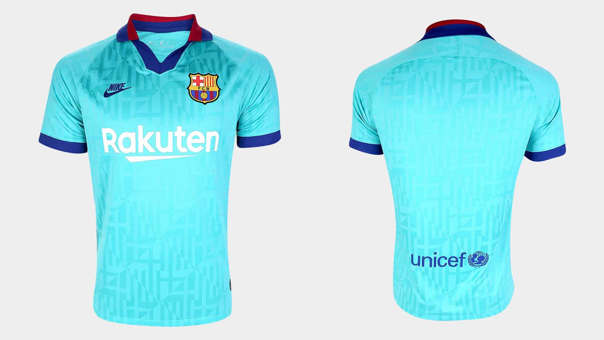 terceiro uniforme barcelona 2019 20