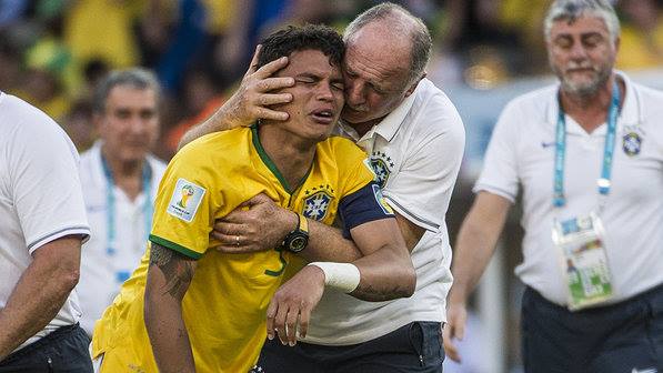 Thiago Silva na Copa de 2014
