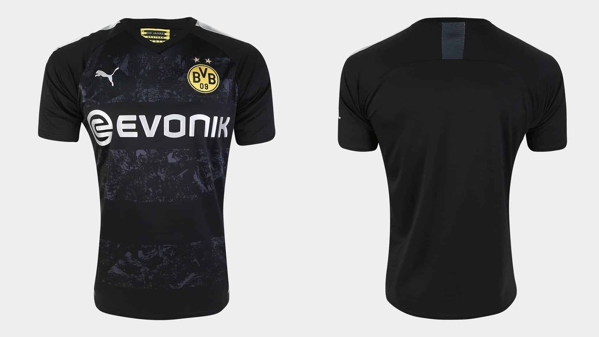 uniforme reserva borussia dortmund 2019 20