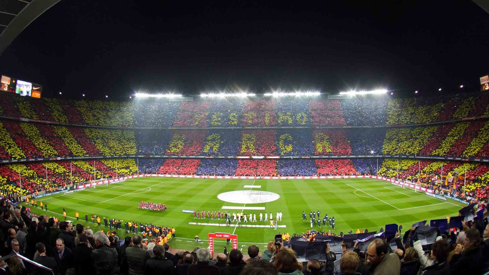 maiores estadios do mundo camp nou