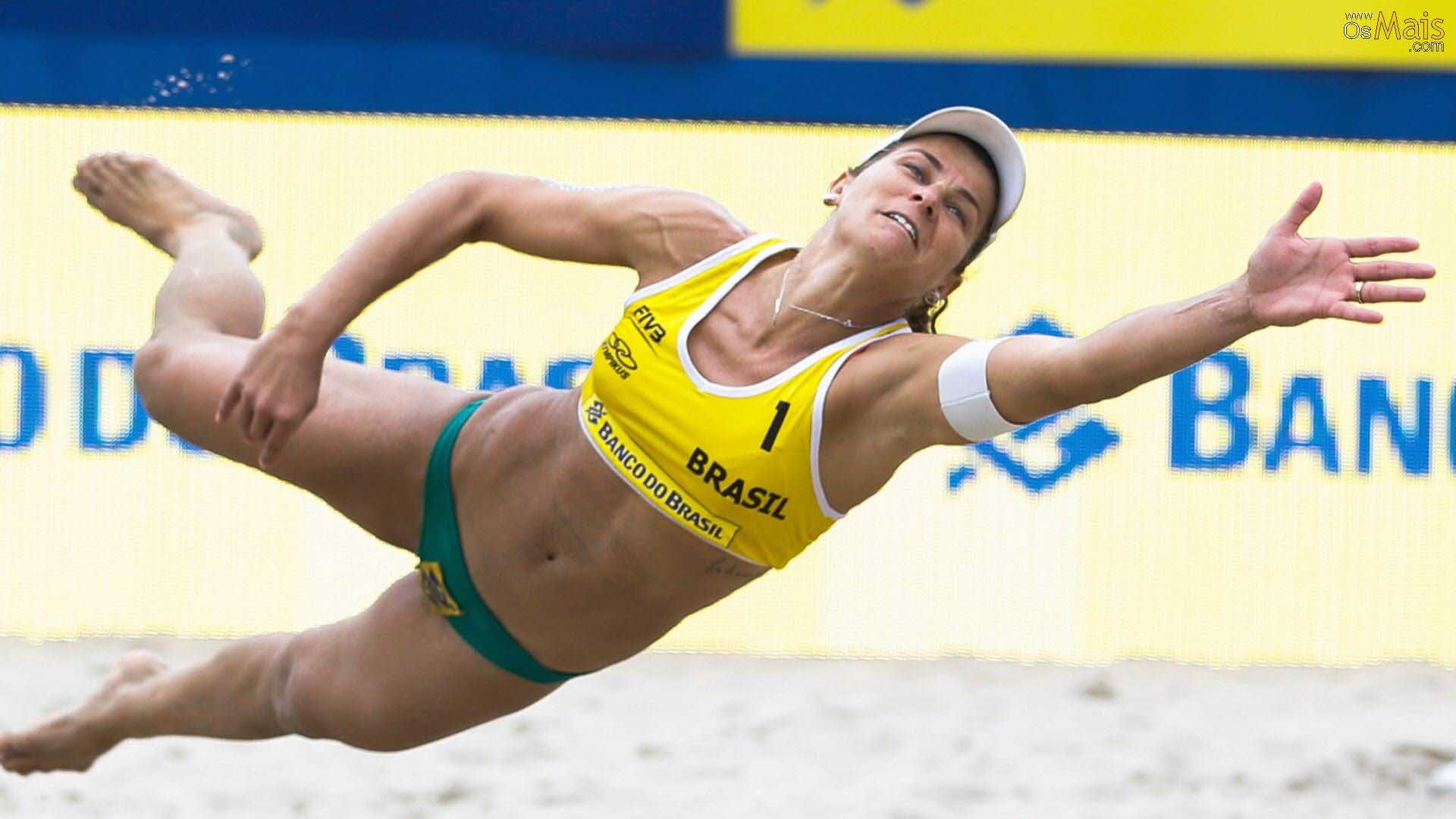 melhores jogadores de volei de praia larissa