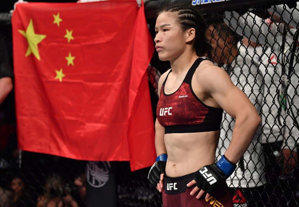 Zhang Weili melhores lutadoras do UFC na história