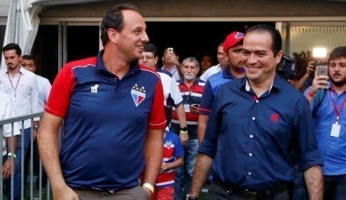 Rogerio Ceni e Marcelo Paz