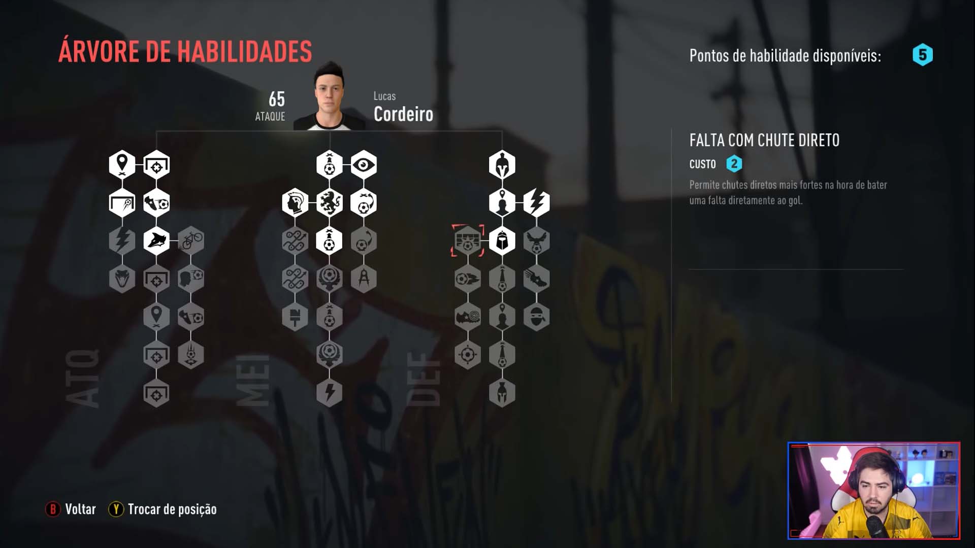 Como jogar futsal no Fifa 20