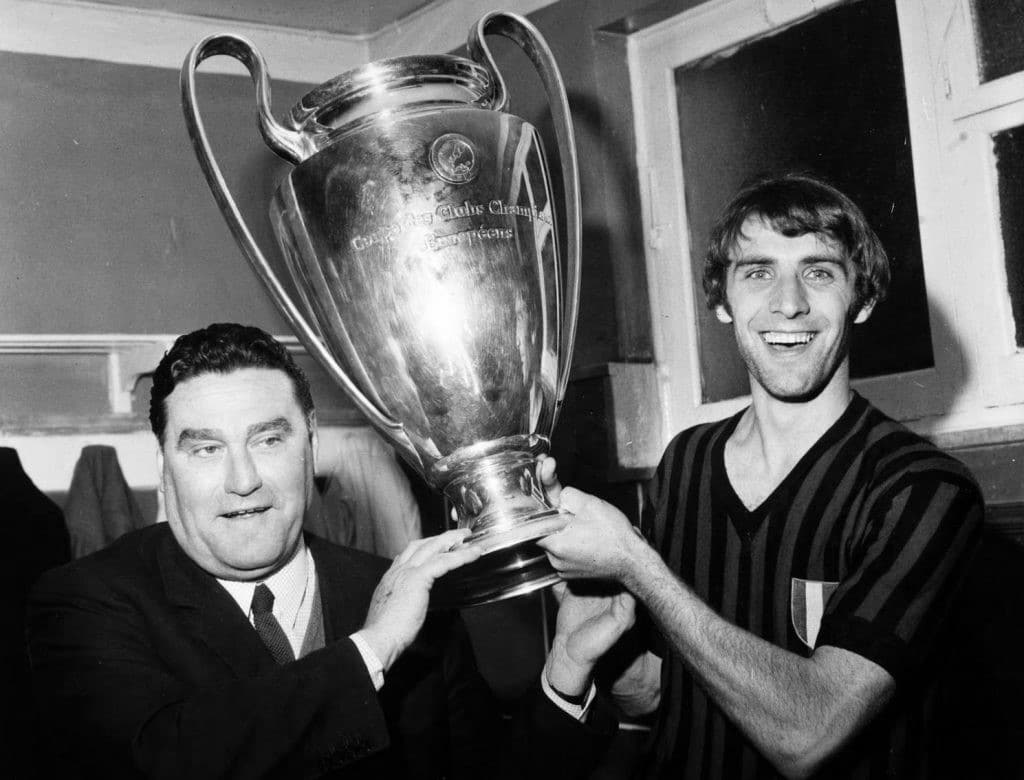 Nereo Rocco foi o responsável por consolidar o Catenaccio na década de 1960