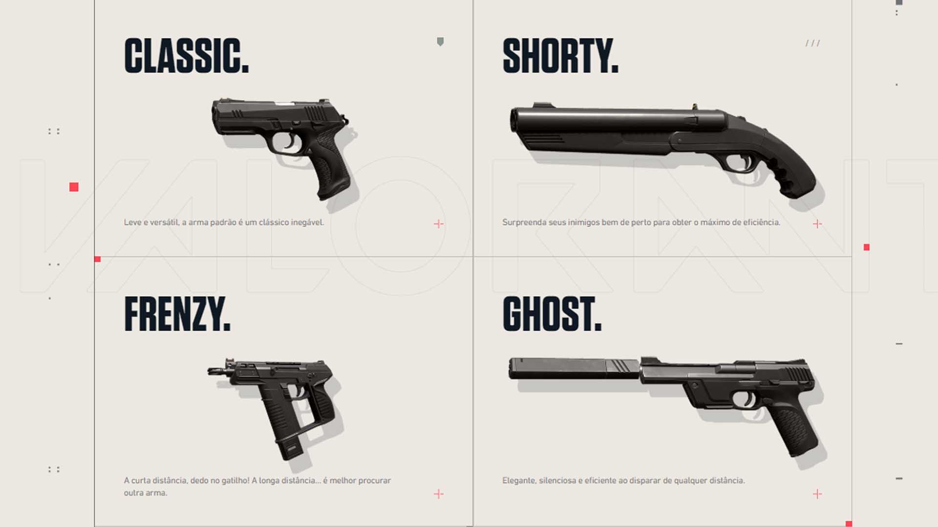 armas leves valorant