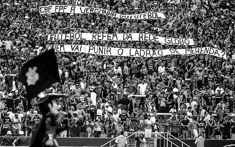Manifestações da torcida do corinthians