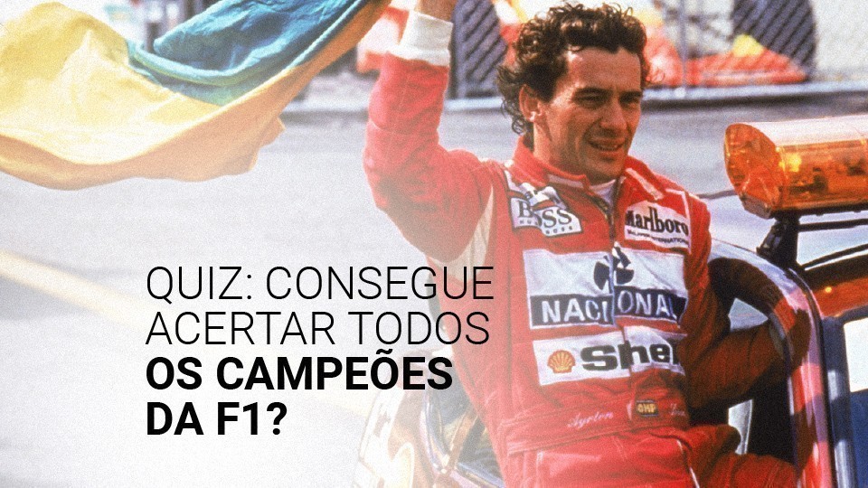 Quiz: Consegue acertar todos os campeões da F1 na história?