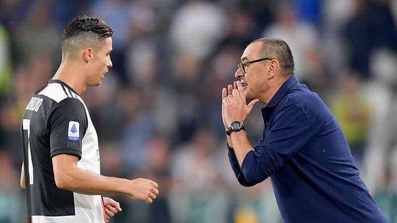 A queda de Sarri e os gols de Cristiano Ronaldo na Juventus