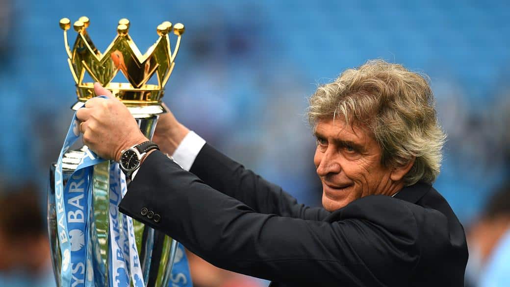 Manuel Pellegrini campeão da Premier League pelo Manchester City