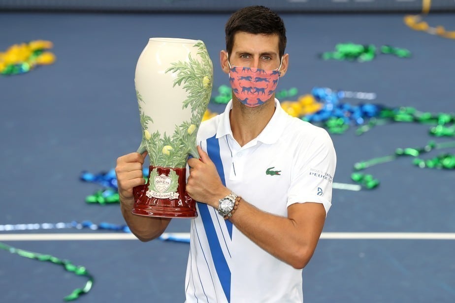 Novak Djokovic maior vencedor de torneios Masters 1000