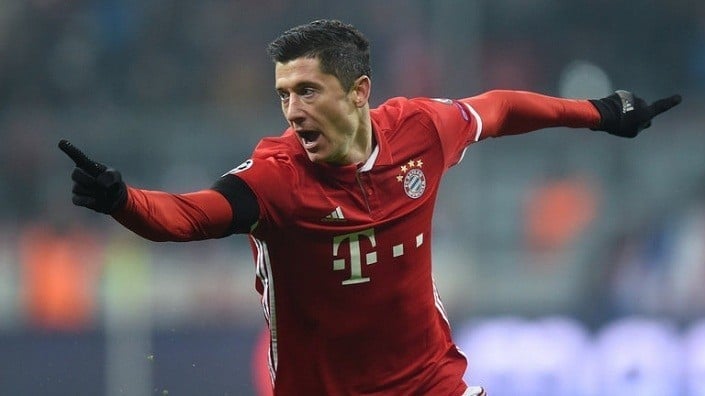 Quantos gols tem Lewandowski