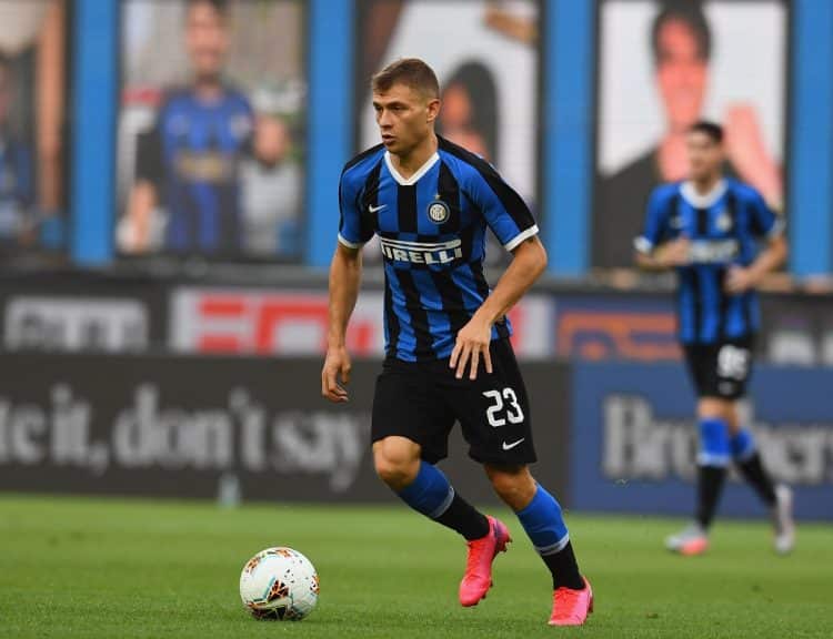 Barella em atuação pela Inter de Milão