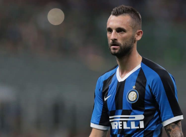 Brozovic em jogo da Inter de Milão