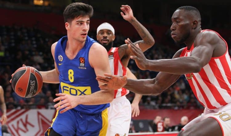 Deni Avdija em atuação pela Euroleague