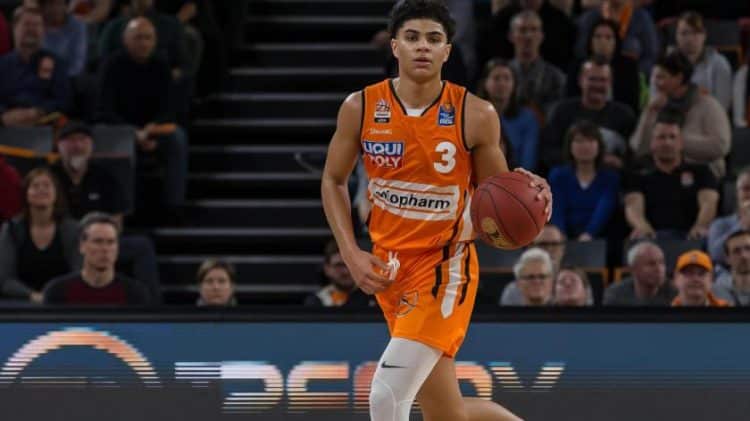 Killian Hayes em atuação pela liga alemã