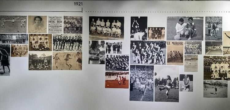 Registro da exposição "Museu do Impedimento", no Museu do Futebol