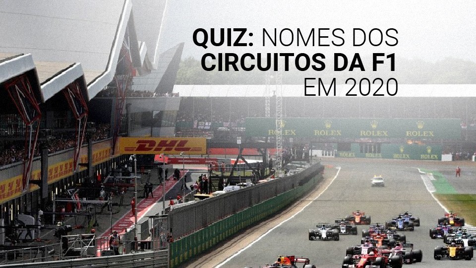 Quiz: Tente acertar os nomes dos atuais circuitos da F1