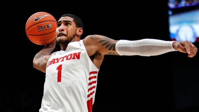 Obi Toppin em atuação na NCAA