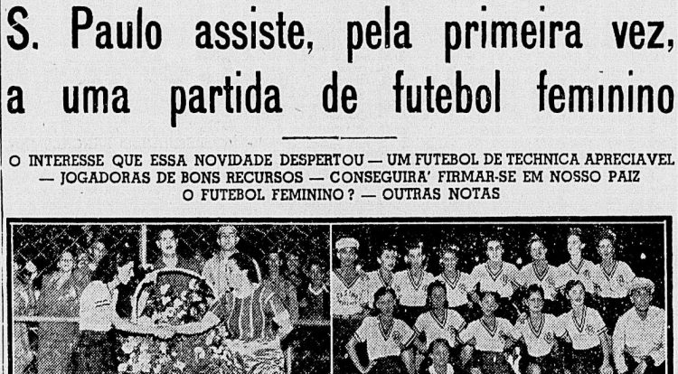 Recorte do Jornal Correio Paulistano, na edição de 19 de maio de 1940