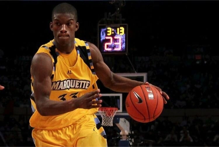 Jimmy Butler atuando na NCAA