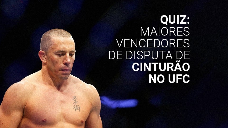 Quiz: Os maiores vencedores de disputa de cinturão do UFC