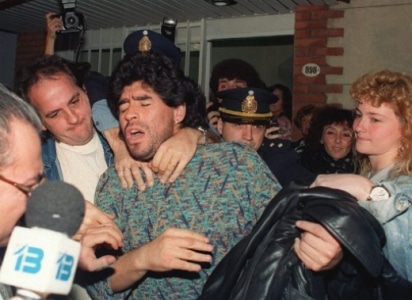 Diego Maradona, ex-jogador de futebol