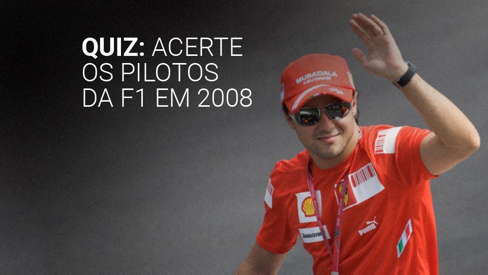 Quiz: Quais eram os 22 pilotos da Fórmula 1 em 2008?