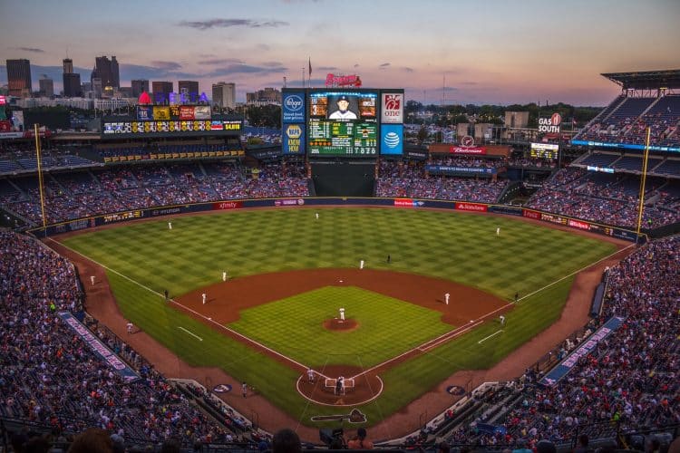 Foto de estadio da MLB