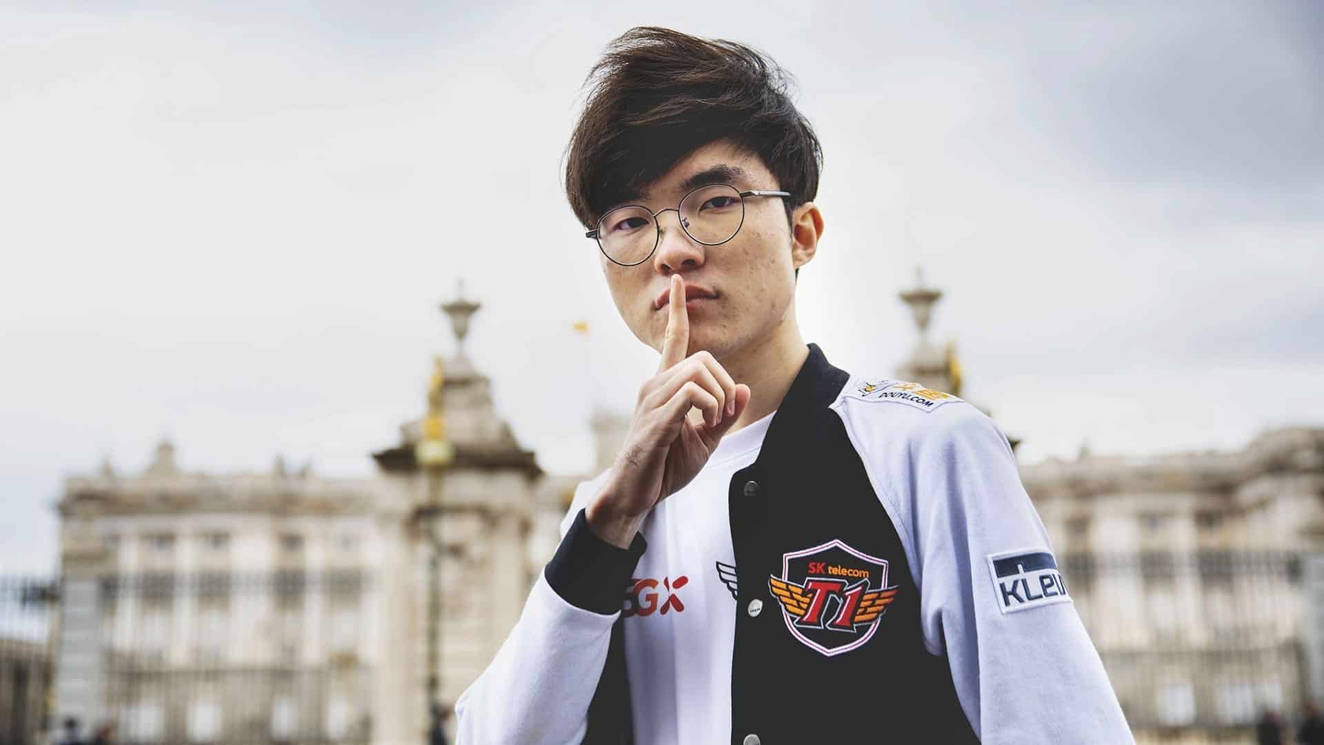 Faker Stream? Jogador da SKT teve mais de 240 mil espectadores simultâneos