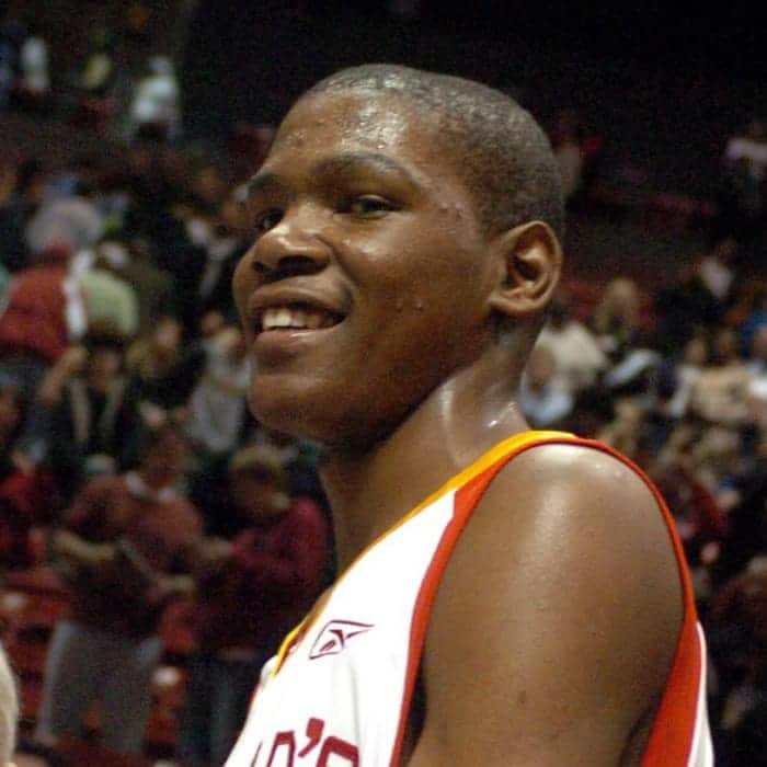 Kevin Durant, jogador profissional de basquete