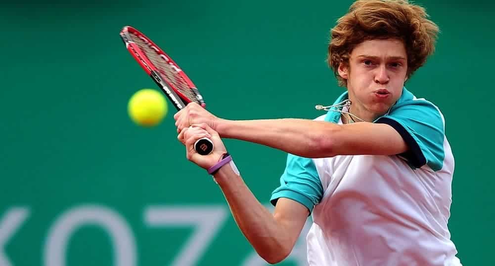 Andrey Rublev, jogador de tênis