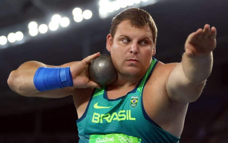 Imagem de Darlan Romani na Olimpíada do Rio