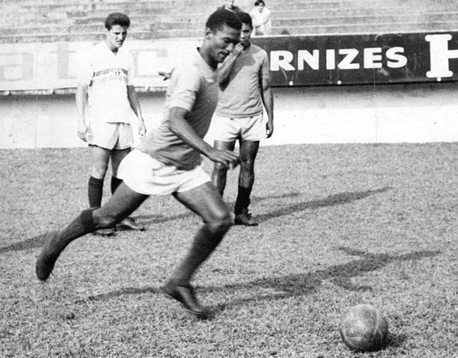Didi durante treinamento