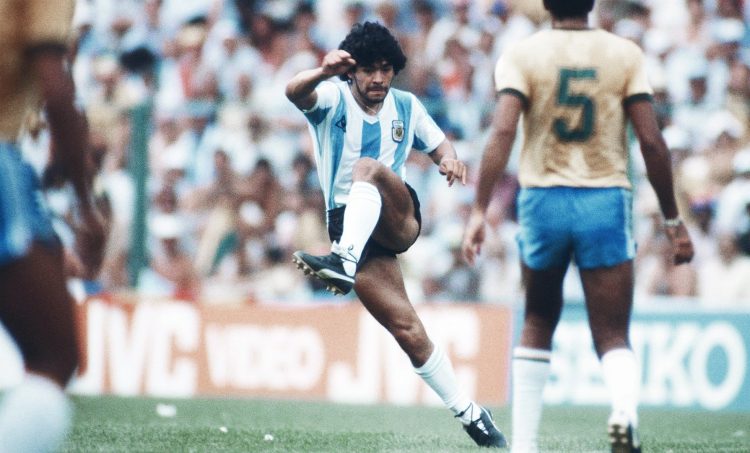 Diego Maradona na Copa do Mundo de 1982