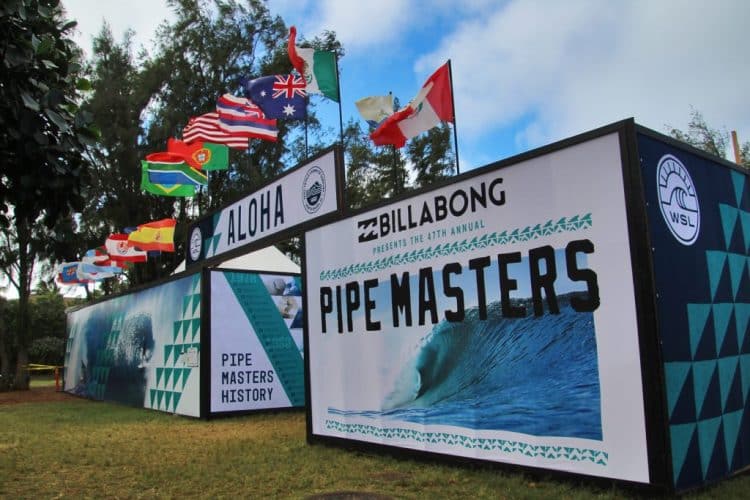 Stand do Pipe Masters em 2017
