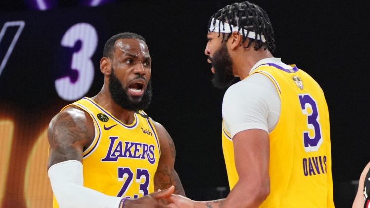 Lebron James e Anthony Davis