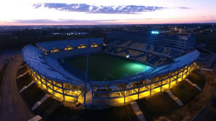Imagem do estádio Campéon del Siglo, em Motevidéu