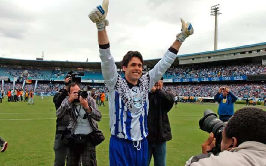 Danrlei, ídolo do Grêmio