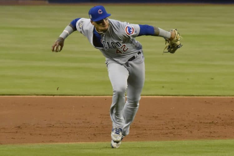 Javier Baez, shortstop do Chicago Cubs