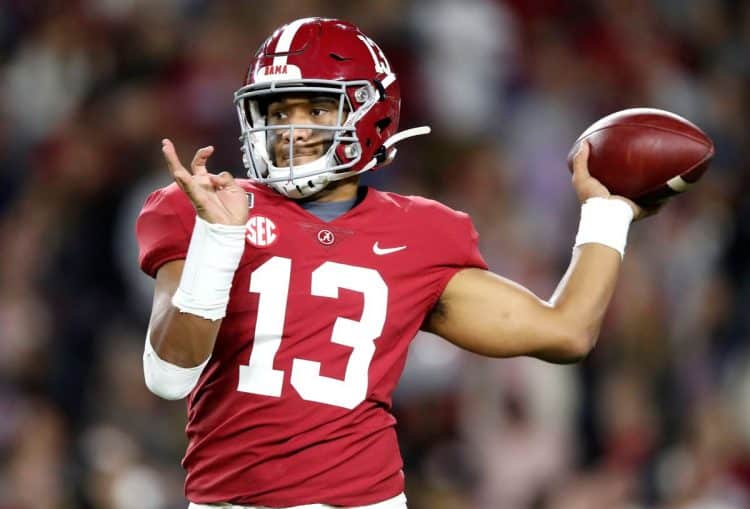 Tua Tagovailoa no College