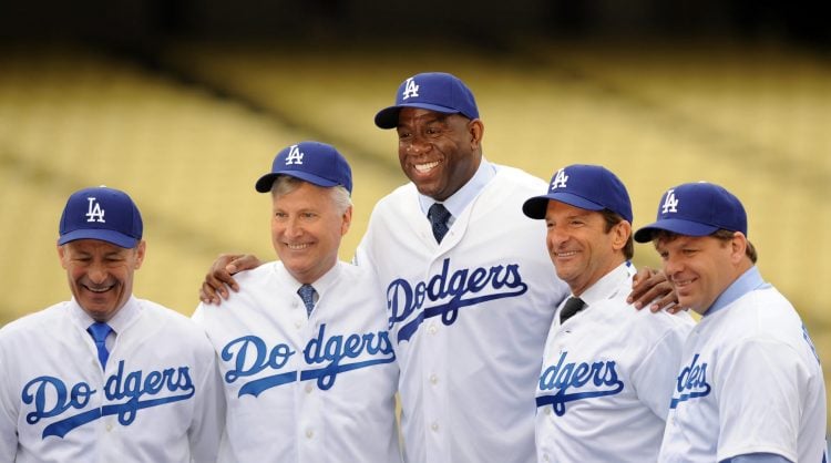 Imagem do grupo de donos do Los Angeles Dodgers